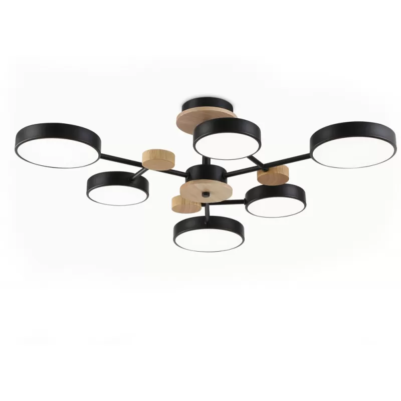 Потолочная люстра COMFORT FL4863 белая круглая Ambrella Потолочная люстра COMFORT FL4863 белая круглая Ambrella