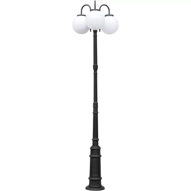 Наземный фонарь GLOBO L 88210LB/10/E7/down Bl белый форма шар Oasis Light Наземный фонарь GLOBO L 88210LB/10/E7/down Bl белый форма шар Oasis Light