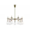 Стеклянная потолочная люстра Ceramo Modern LH53306 конус прозрачная Ambrella