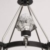 Стеклянная подвесная люстра Джестер 104012408 конус прозрачная MW-Light