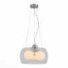 Стеклянный подвесной светильник Uovo SL512.113.03 форма шар прозрачный ST Luce