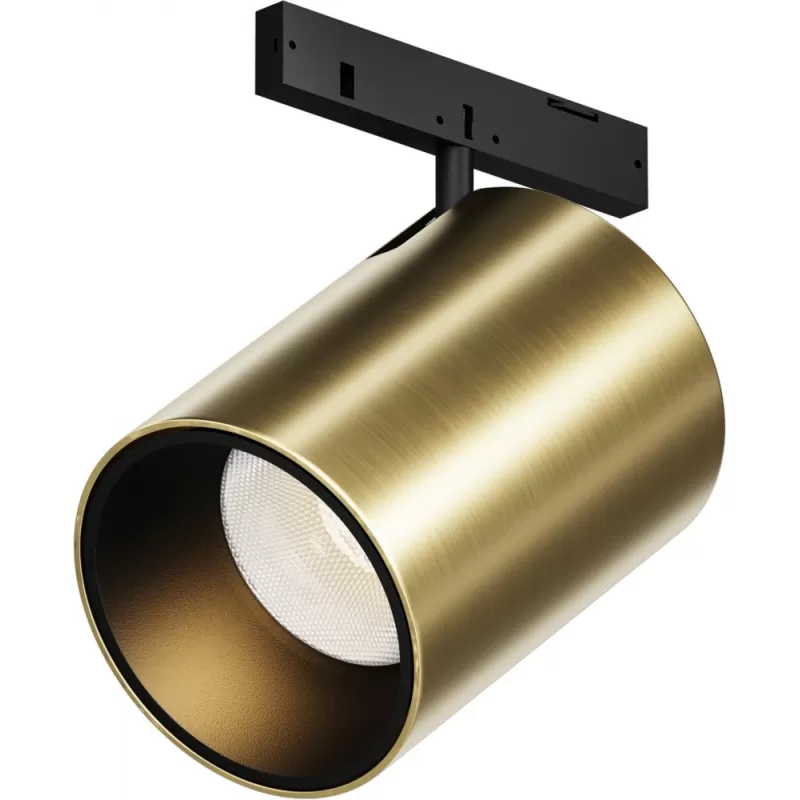 Трековый светильник Focus Led TR187-1-9W2.7K-M-BBS черный цилиндр Maytoni Трековый светильник Focus Led TR187-1-9W2.7K-M-BBS черный цилиндр Maytoni