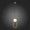 Стеклянный подвесной светильник Circono SL1201.203.01 форма шар прозрачный ST Luce
