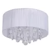 Потолочная люстра Жаклин 465015606 цилиндр белая MW-Light