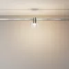 Стеклянный трековый светильник Bubble TR148-1-3W3K-PT форма шар прозрачный Maytoni