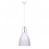 Подвесной светильник Rayo LDP 7504-250 WT конус белый Lumina Deco