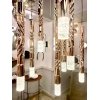 Стеклянный подвесной светильник OM2365 OM2365-F10 gold прозрачный DeLight Collection
