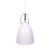 Подвесной светильник Rayo LDP 7504-250 WT конус белый Lumina Deco