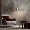 Стеклянный подвесной светильник FLOA DK6741-BK+AM цвет янтарь Denkirs