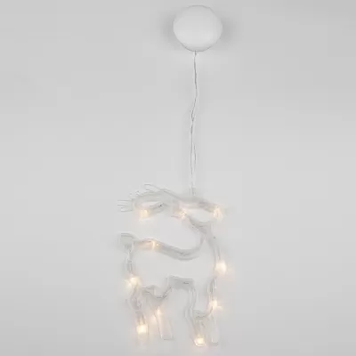 Световая фигура  ULD-H1419-010/STA/3AAA WARM WHITE IP20 DEER Uniel