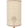 Интерьерная настольная лампа Maderana 8201/1T цилиндр бежевый Lumion