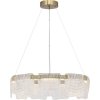 Стеклянный подвесной светильник Voile SL6021.203.54 прозрачный ST Luce