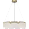 Стеклянный подвесной светильник Voile SL6021.203.54 прозрачный ST Luce