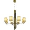 Подвесная люстра Gloria SL1638.303.08 цилиндр серая ST Luce