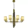 Подвесная люстра Gloria SL1638.303.08 цилиндр серая ST Luce
