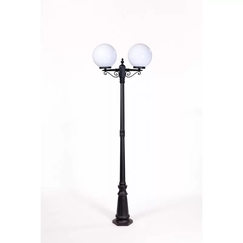 Наземный фонарь GLOBO L 88209LA Bl форма шар белый Oasis Light Наземный фонарь GLOBO L 88209LA Bl форма шар белый Oasis Light