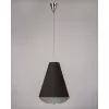 Стеклянный подвесной светильник  CL.8301-GR конус прозрачный