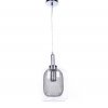 Стеклянный подвесной светильник Bessa LDP 11337 SL цилиндр прозрачный Lumina Deco