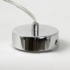 Стеклянный подвесной светильник Milam LSP-8991 цвет янтарь конус Lussole