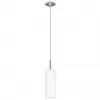 Стеклянный подвесной светильник Troy 3 85977 белый цилиндр Eglo