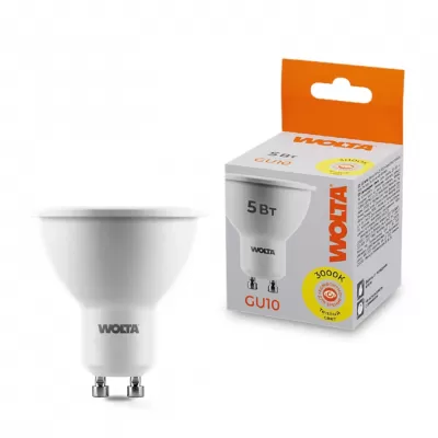 Лампочка светодиодная  25YPAR16-230-5GU10 Wolta