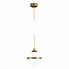 Стеклянный подвесной светильник Arbe SL1157.303.01 форма шар белый ST Luce