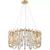 Хрустальная подвесная люстра Infinity 4721-14P прозрачная Favourite