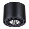 Точечный светильник Gesso 358814 цилиндр черный Novotech