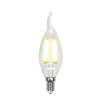 Лампочка светодиодная  LED-CW35-7,5W/NW/E14/CL GLA01TR картон Uniel