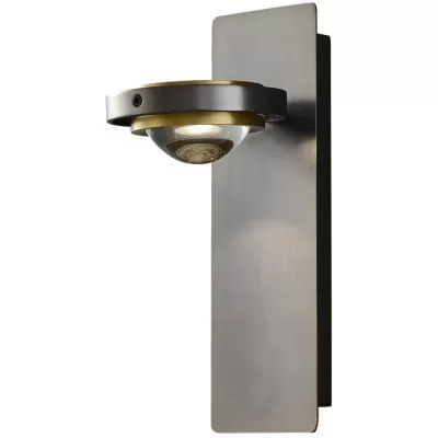 Бра Wall lamp MT9108-1W gun black DeLight Collection прозрачное