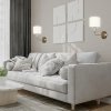 Бра Symphony 650/1A белое цилиндр Escada