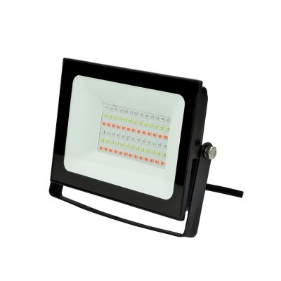 Прожектор уличный  ULF-F60-30W/RGB IP65 200-240В BLACK Uniel