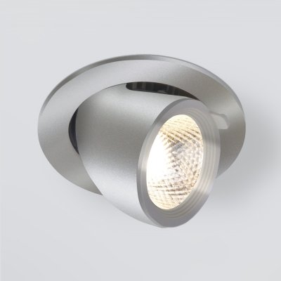 Точечный светильник  9918 LED 9W 4200K серебро Elektrostandard
