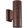 Стеклянный архитектурная подсветка Landscape 370989 коричневый цилиндр Novotech