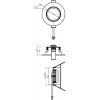 Точечный светильник COB 565299 серый Deko-Light