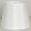 Интерьерная настольная лампа Garfield LSP-0581Wh белый конус Lussole