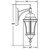 Стеклянный настенный фонарь уличный ASTORIA 1 L 91302L cover Bl прозрачный Oasis Light