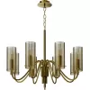 Стеклянная подвесная люстра SL2005 SL2005.303.08 цилиндр ST Luce