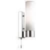 Стеклянный настенный светильник Tingi 2660/1W цилиндр белый Odeon Light