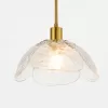Стеклянный подвесной светильник  Fleur-A01 белый ImperiumLoft
