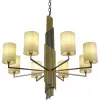 Подвесная люстра Gloria SL1638.303.08 цилиндр серая ST Luce