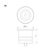 Точечный светильник PICCOLO 062244 Arlight