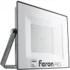 Стеклянный прожектор уличный LL-1000 41541 прозрачный Feron
