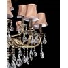 Подвесная люстра Lussinare LDP 9236-15 конус бежевая Lumina Deco