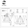 Подвесной светильник Svevo SL1804.403.05 конус черный ST Luce Подвесной светильник Svevo SL1804.403.05 конус черный ST Luce