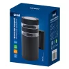 Настенный светильник уличный  UUL-S19A 60W/E27 IP65 BLACK прозрачный цилиндр Uniel