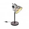 Интерьерная настольная лампа Barnstaple 49718 серый Eglo