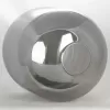Стеклянное бра  LSP-8510 цилиндр серое Lussole