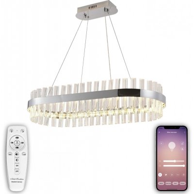 Хрустальная подвесная люстра Smart Нимбы LED LAMPS 81253 Natali Kovaltseva