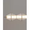 Стеклянный подвесной светильник Senta V11367-PL прозрачный конус